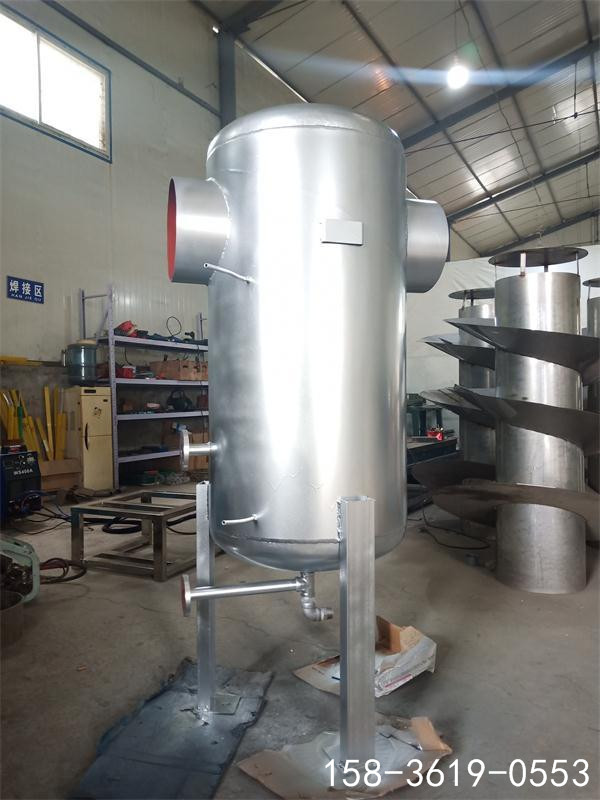 菲利特DN150 PN10旋風(fēng)式油水分離器 壓縮空氣除水除油除雜過(guò)濾器